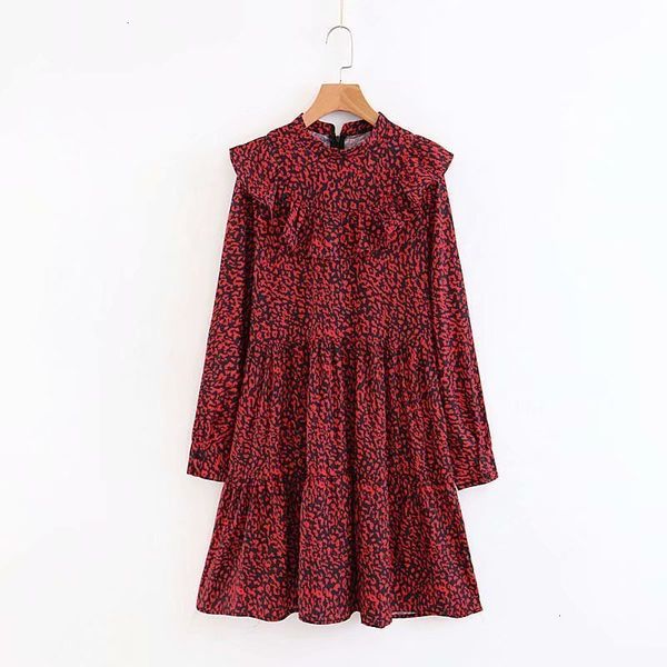 women dresses womens clothing vintage women long sleeve red leopard print mini dress elegant ladies ruffles vestidos slim party dress, Black;gray
women dresses womens clothing vintage women long sleeve red leopard print mini dress elegant ladies ruffles vestidos slim party dress, Black;gray
