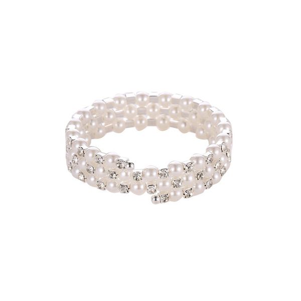 jewelry for women sweet full bracelet with spring three-layer pearl winding spiral bracelet bridal jewelry for women, Black
jewelry for women sweet full bracelet with spring three-layer pearl winding spiral bracelet bridal jewelry for women, Black