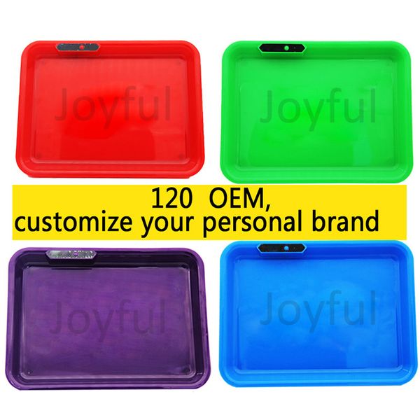 120 OEM Glow лоток Роллинг лоток настроить свой собственный логотип бренда светодиодные лампы Лотки против COOKIES runtz alienlabs
120 OEM Glow лоток Роллинг лоток настроить свой собственный логотип бренда светодиодные лампы Лотки против COOKIES runtz alienlabs