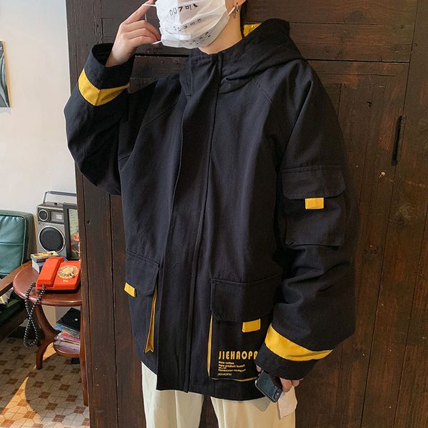 luxury mens designer jacket fashion trend wild casual jacket big pocket coat outdoor sports street hip hop thicken autumn winter clothes, Black;brown
luxury mens designer jacket fashion trend wild casual jacket big pocket coat outdoor sports street hip hop thicken autumn winter clothes, Black;brown