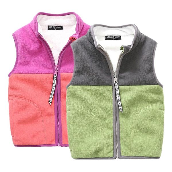 children winter vests plus velvet thicken kids patchwork stand collar warm outerwear coat for baby boys girls 100-140 waistcoats, Blue
children winter vests plus velvet thicken kids patchwork stand collar warm outerwear coat for baby boys girls 100-140 waistcoats, Blue