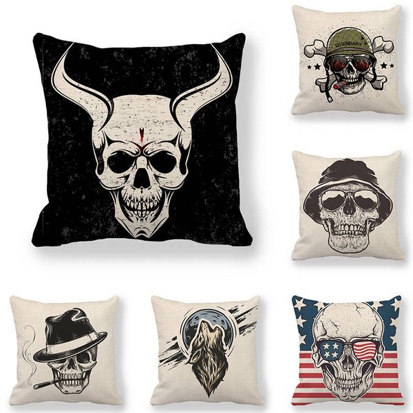 45cm*45cm cushion cover fushion skull design linen/cotton cover cushion sofa and home decorative pillow
45cm*45cm cushion cover fushion skull design linen/cotton cover cushion sofa and home decorative pillow