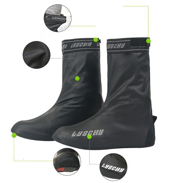 1 pair cycling bike motorcycle rain shoes covers scooter thicker non-slip waterproof boots covers outdoor sports shoe cover
1 pair cycling bike motorcycle rain shoes covers scooter thicker non-slip waterproof boots covers outdoor sports shoe cover
