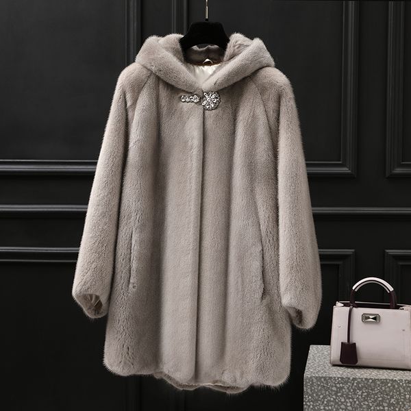 really mink coats female whole mink grass medium long parka coat winter warm hooded coats women overcoat, Black
really mink coats female whole mink grass medium long parka coat winter warm hooded coats women overcoat, Black