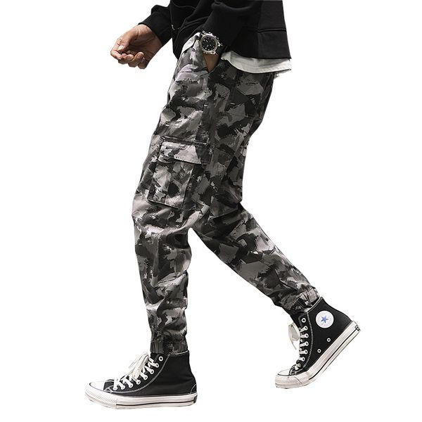e-baihui fashion streetwear men jeans loose green camouflage trousers denim cargo pants slack bottom hip hop plus size jeans men joggers, Black
e-baihui fashion streetwear men jeans loose green camouflage trousers denim cargo pants slack bottom hip hop plus size jeans men joggers, Black