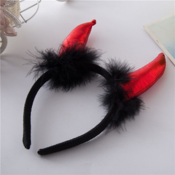 fashion devil horn headband hair ornament headwear cute hair accessories for children purim party carnival masquerade decoration, Slivery;white
fashion devil horn headband hair ornament headwear cute hair accessories for children purim party carnival masquerade decoration, Slivery;white