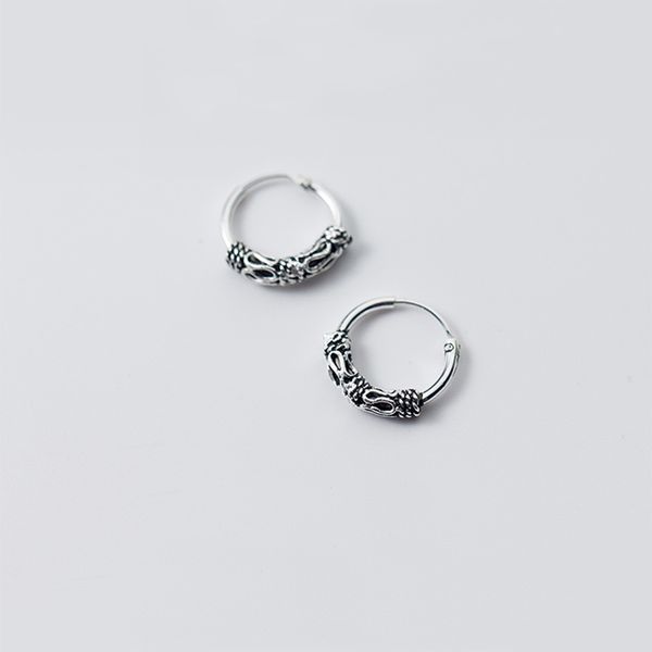 mloveacc 100% 925 solid sterling silver vintage flower pattern hoop earrings for women piercing fashion earrings jewelry, Golden;silver
mloveacc 100% 925 solid sterling silver vintage flower pattern hoop earrings for women piercing fashion earrings jewelry, Golden;silver
