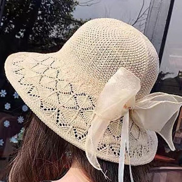 2020 summer holiday sun protection accessories girl breathable hat beach visor foldable fashion hollow out bowknot caps ing, Yellow
2020 summer holiday sun protection accessories girl breathable hat beach visor foldable fashion hollow out bowknot caps ing, Yellow