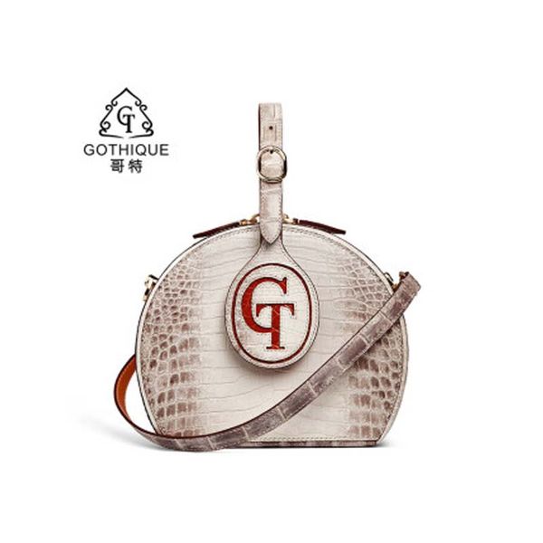 gete new import crocodile leather handmake circular package fashion trend women handbag one shoulder bag oblique cross
gete new import crocodile leather handmake circular package fashion trend women handbag one shoulder bag oblique cross
