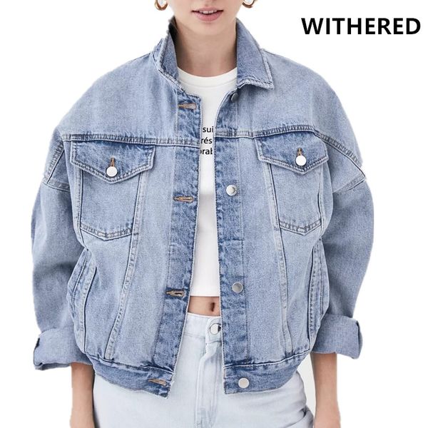 withered denim jacket women high street oversize drop-shoulder washed vintage denim jacket casaco feminino jaqueta feminina, Black;brown
withered denim jacket women high street oversize drop-shoulder washed vintage denim jacket casaco feminino jaqueta feminina, Black;brown
