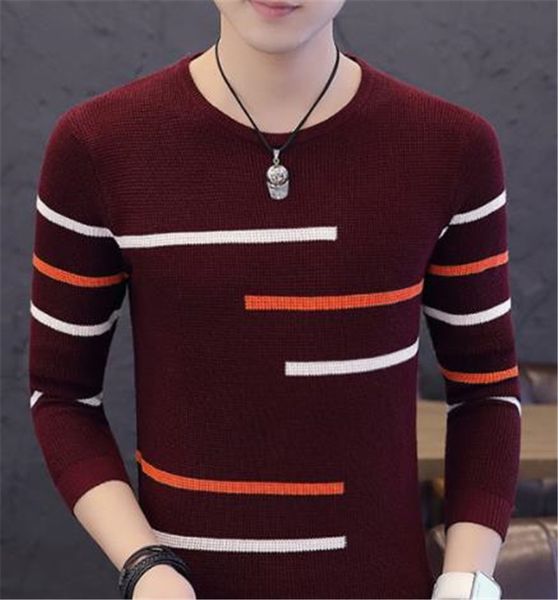 irregular striped panelled mens designer sweaters fashion slim pullover crew neck mens sweaters casual males clothing, White;black
irregular striped panelled mens designer sweaters fashion slim pullover crew neck mens sweaters casual males clothing, White;black