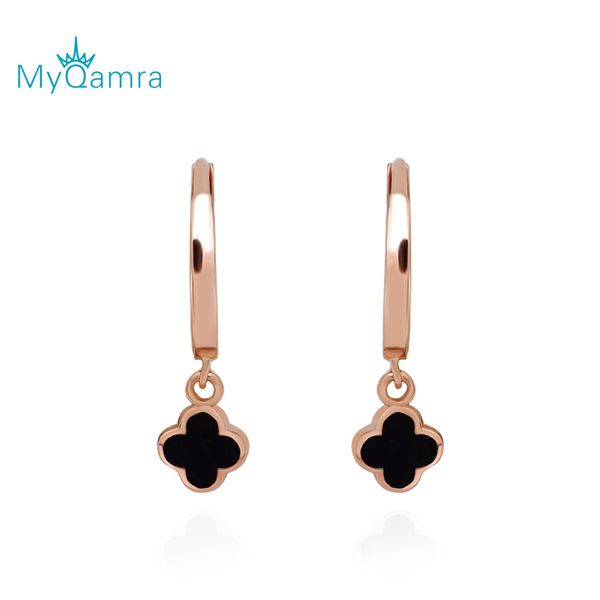 myqamra authentic pure 18k yellow gold four-leaf clover stud earrings for women daily wear gold earring jewelry send a gift to, Golden;silver
myqamra authentic pure 18k yellow gold four-leaf clover stud earrings for women daily wear gold earring jewelry send a gift to, Golden;silver