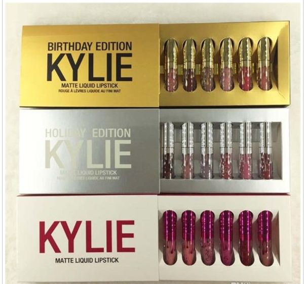 Новая Кайли Дженнер Косметика Matte Liquid Lipstick Mini Kit Lip Birthday издание Limited С 6шт Golden Box / на
Новая Кайли Дженнер Косметика Matte Liquid Lipstick Mini Kit Lip Birthday издание Limited С 6шт Golden Box / на