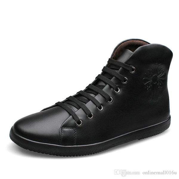 fashion men boots plus velvet genuine leather quality brand snow winter boots autumn ankle men boots big size 36-48, Black
fashion men boots plus velvet genuine leather quality brand snow winter boots autumn ankle men boots big size 36-48, Black