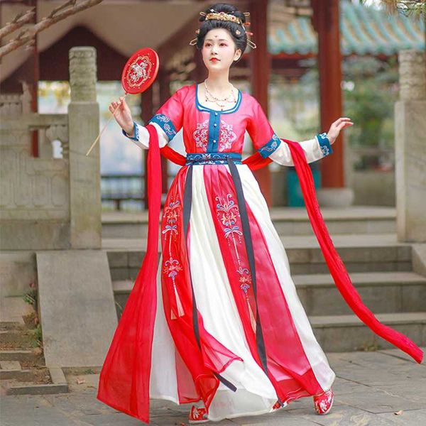 new traditional chinese dance costumes red ancient hanfu dress women stage wear tang dynasty clothing festival outfit dnv12714, Black;red
new traditional chinese dance costumes red ancient hanfu dress women stage wear tang dynasty clothing festival outfit dnv12714, Black;red