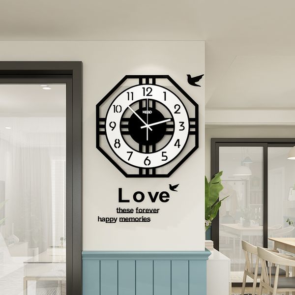 fashion creative geometric abstracted wall clock modern design meisd european style clocks shining living room home decor
fashion creative geometric abstracted wall clock modern design meisd european style clocks shining living room home decor