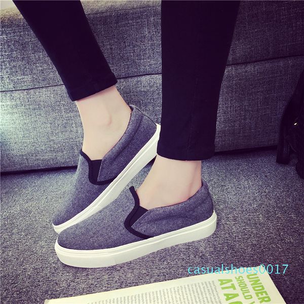 women's loafers spring autumn classic canvas shoes for female slip-on breathable ladies casual shoe flat plimsolls footwear 2020, Black
women's loafers spring autumn classic canvas shoes for female slip-on breathable ladies casual shoe flat plimsolls footwear 2020, Black