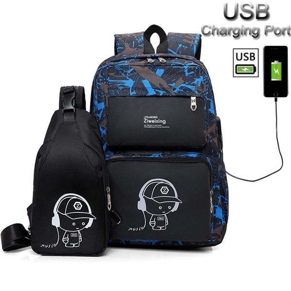 usb charging school backpack for teenage boys girls school bags waterproof women backpack kids bagpack high set
usb charging school backpack for teenage boys girls school bags waterproof women backpack kids bagpack high set