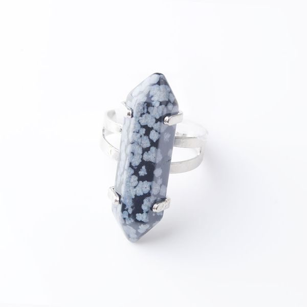 wojiaer unique ring for women natural snow stone beads rings silver color party jewelry 1pcs dx3014, Golden;silver
wojiaer unique ring for women natural snow stone beads rings silver color party jewelry 1pcs dx3014, Golden;silver