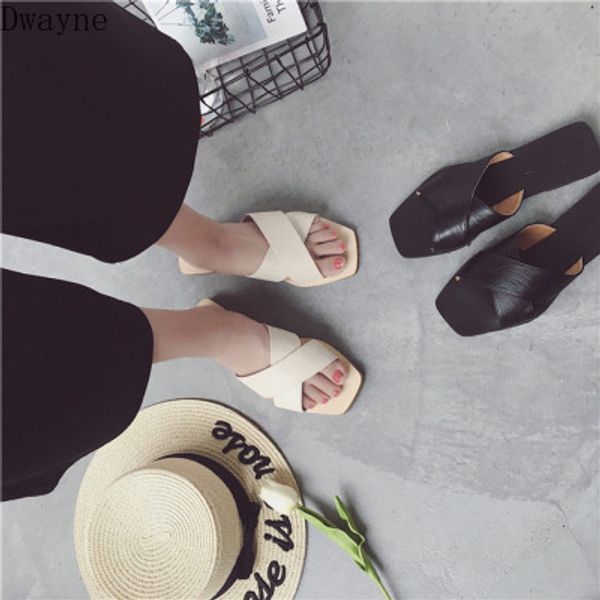 2020 fashion summer new korean simple cross belt flip-flops wild casual non-slip flat sandals and slippers women, Black
2020 fashion summer new korean simple cross belt flip-flops wild casual non-slip flat sandals and slippers women, Black