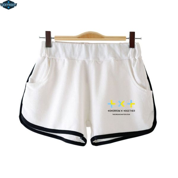 txt exclusive fashion shorts k- popular tomorrow x together shorts women cotton korean female fan casual short, White;black
txt exclusive fashion shorts k- popular tomorrow x together shorts women cotton korean female fan casual short, White;black