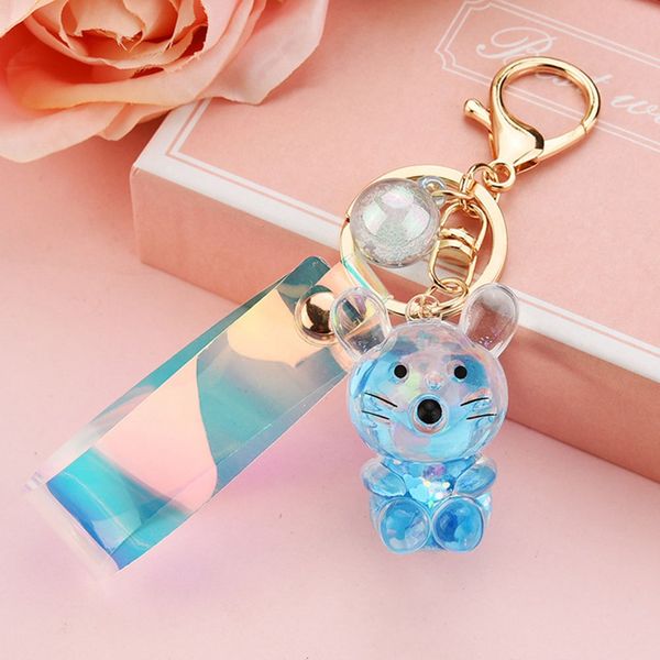 1pcs cartoon little mouse key ring keychains for women girl cute zodiac animal key chain ring diy hanging keychains, Silver
1pcs cartoon little mouse key ring keychains for women girl cute zodiac animal key chain ring diy hanging keychains, Silver