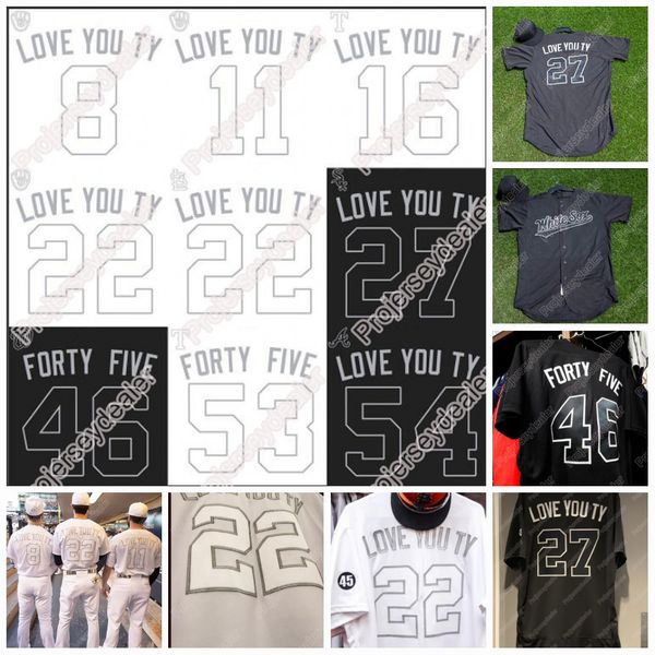 45 tyler skaggs tribute love you ty forty five 2019 players weekend jersey 22 christian yelich moustakas max fried patrick corbin giolito, Blue;black
45 tyler skaggs tribute love you ty forty five 2019 players weekend jersey 22 christian yelich moustakas max fried patrick corbin giolito, Blue;black