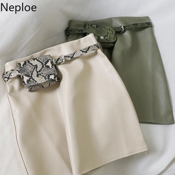 neploe high waist hip slim leather skirt female solid a line with pockets autumn winter bottom jupe mujer 2019 new wild faldas, Black
neploe high waist hip slim leather skirt female solid a line with pockets autumn winter bottom jupe mujer 2019 new wild faldas, Black
