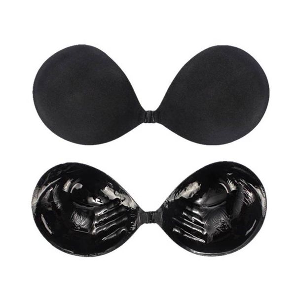 intimates accessories women's front buckle palm no shoulder strap silicone chest stickers invisible gathering to enhance, Black;white
intimates accessories women's front buckle palm no shoulder strap silicone chest stickers invisible gathering to enhance, Black;white