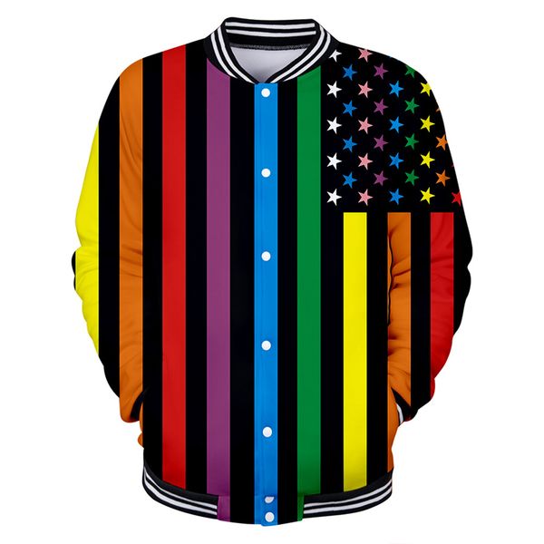 lgbt lesbians gays bisexuals transgender rainbow baseball jacekt bomber jacket men/women lgbt harajuku streetwear clothing, Black
lgbt lesbians gays bisexuals transgender rainbow baseball jacekt bomber jacket men/women lgbt harajuku streetwear clothing, Black
