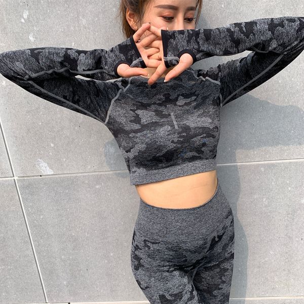 yoga set camouflage long sleeve shirt + fitness high waist tummy control leggings + sports bra women gym sports wear yoga suit, White;red
yoga set camouflage long sleeve shirt + fitness high waist tummy control leggings + sports bra women gym sports wear yoga suit, White;red