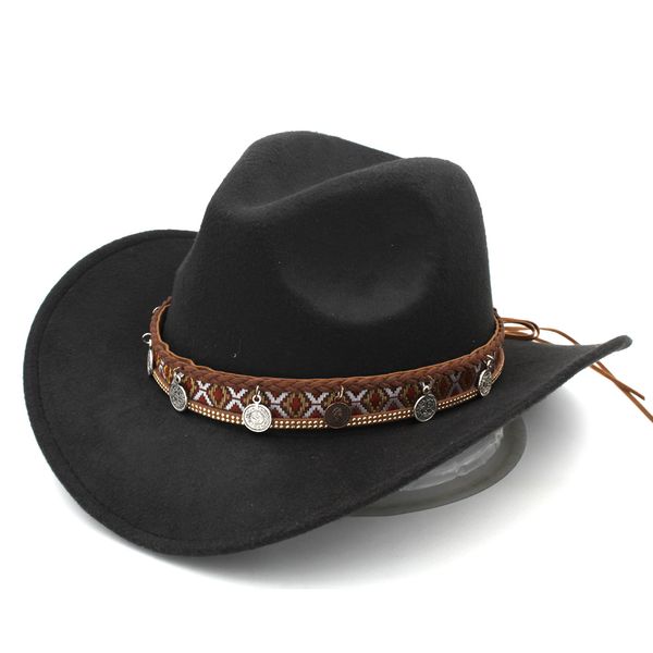 vintage men women western wool blend cowboy cap outdoor wide brim cowgirl hat sombrero jazz hat, Blue;gray
vintage men women western wool blend cowboy cap outdoor wide brim cowgirl hat sombrero jazz hat, Blue;gray