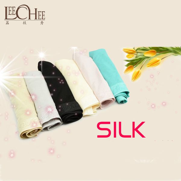 leechee za003 pure silk women's in the waist lace no trace bigger sizes underwear breathable cool and refreshing underpant, Black;pink
leechee za003 pure silk women's in the waist lace no trace bigger sizes underwear breathable cool and refreshing underpant, Black;pink