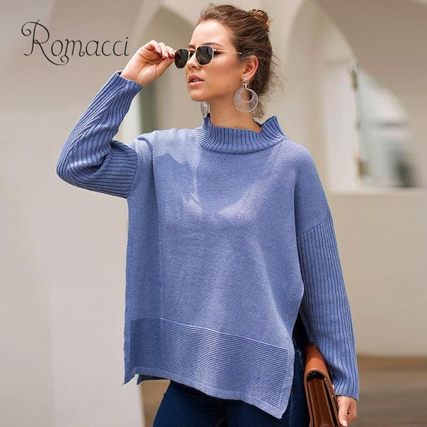 casual women sweater solid women's turtleneck dropped shoulder long sleeve side split oversized pullover women winter sweaters, White;black
casual women sweater solid women's turtleneck dropped shoulder long sleeve side split oversized pullover women winter sweaters, White;black