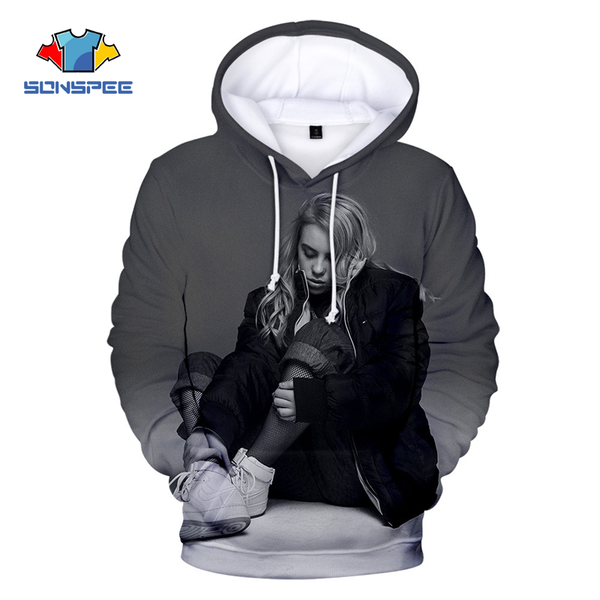 fashion apparel billie eilish 3d hoodie men's women's hoodie billie eilish sweatshirt couple streetwear pullover hooded jacket, Black
fashion apparel billie eilish 3d hoodie men's women's hoodie billie eilish sweatshirt couple streetwear pullover hooded jacket, Black