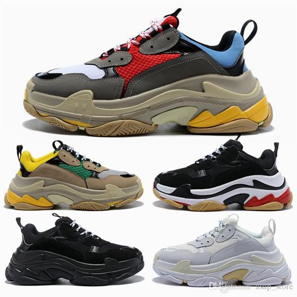 2019 fashion paris 17fw triple s casual dad shoes for men women beige black white sports tennis running shoe
2019 fashion paris 17fw triple s casual dad shoes for men women beige black white sports tennis running shoe