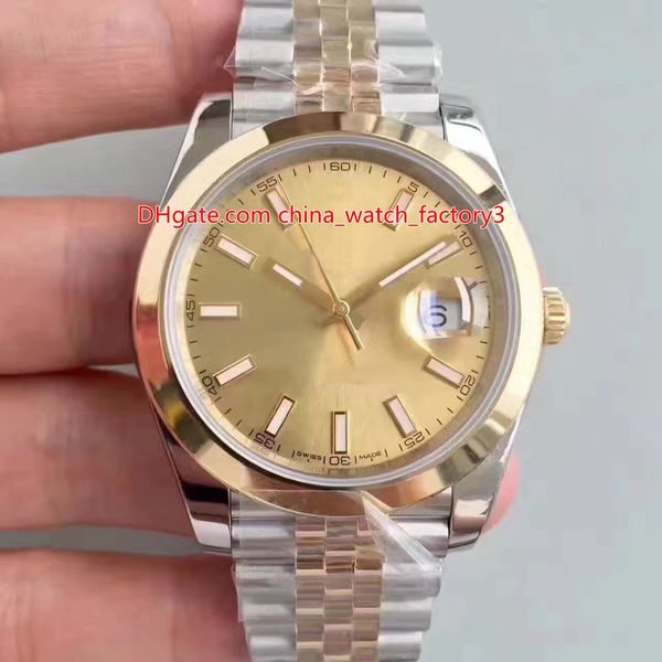7 style ew version wristwatch 41mm president 116300 datejust two tone gold swiss cal.3255 movement automatic mens watch watches, Slivery;brown
7 style ew version wristwatch 41mm president 116300 datejust two tone gold swiss cal.3255 movement automatic mens watch watches, Slivery;brown