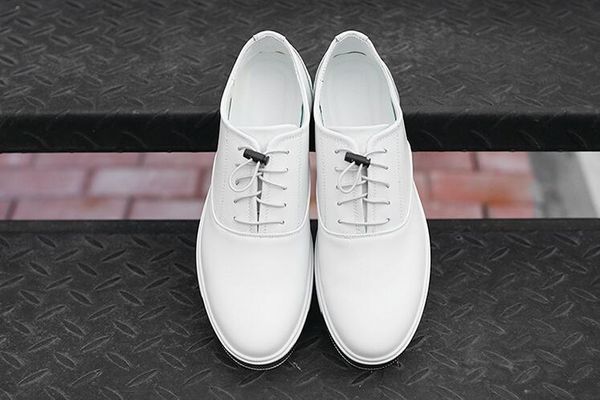 mens shoes casual pu leather white/black shoes breathable slip on shoes 5fgas