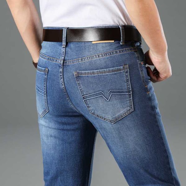 brand spring summer autumn new classic style men's blue jeans business fashion soft stretch denim trousers male brand fit pants
brand spring summer autumn new classic style men's blue jeans business fashion soft stretch denim trousers male brand fit pants