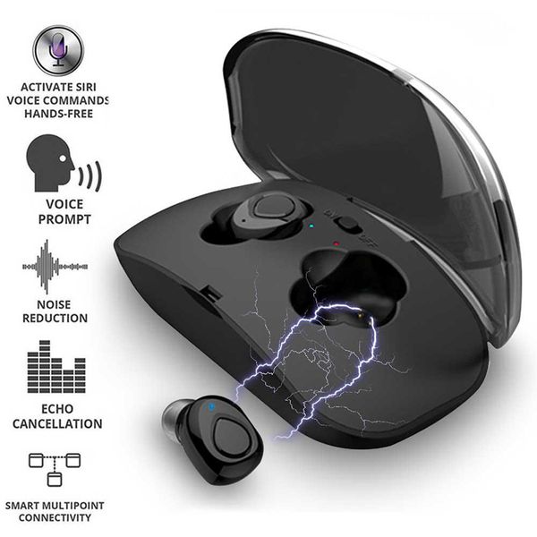 X18 TWS Earbuds Wireless Bluetooth Headphones Sport Earphones Handsfree Headsets For iphone 8 XS Max Note9 S9plus