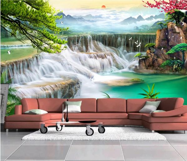 wallpaper for walls 3 d for living room flowing water chinese style living room wall
wallpaper for walls 3 d for living room flowing water chinese style living room wall