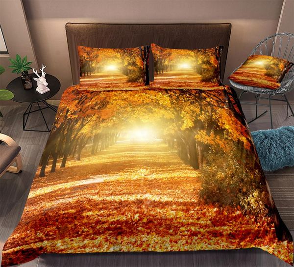 3d autumn natural duvet cover set colorful trees and sunlight bedding beautiful romantic alley quilt cover 3pcs dropship
3d autumn natural duvet cover set colorful trees and sunlight bedding beautiful romantic alley quilt cover 3pcs dropship