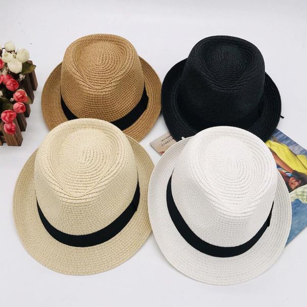 new straw hat sun beach hat summer parent child wide brim hats 4 color ing, Blue;gray
new straw hat sun beach hat summer parent child wide brim hats 4 color ing, Blue;gray