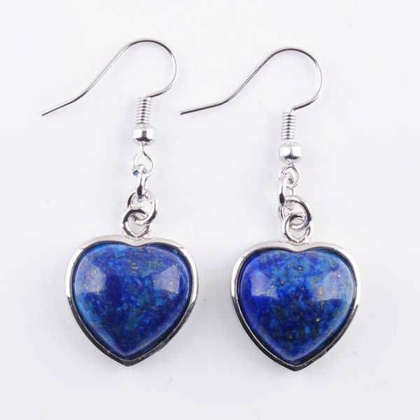 wojiaer natural lapis lazuli gem stone women earrings love heart shape bead dangle pendant drop earrings jewelry gift for women girls dr3215, Silver
wojiaer natural lapis lazuli gem stone women earrings love heart shape bead dangle pendant drop earrings jewelry gift for women girls dr3215, Silver