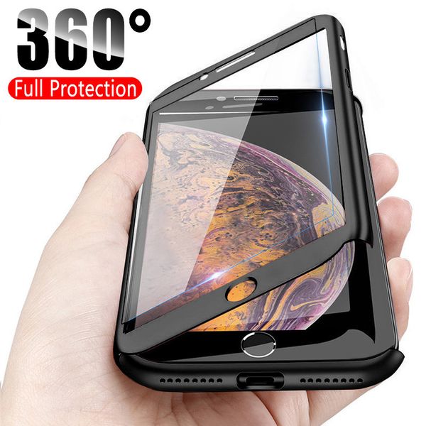 luxury 360 full protection phone case for iphone 11 pro xs max xr x coque case for iphone 6 6s 7 8 plus case 5 5s se cover glass
luxury 360 full protection phone case for iphone 11 pro xs max xr x coque case for iphone 6 6s 7 8 plus case 5 5s se cover glass