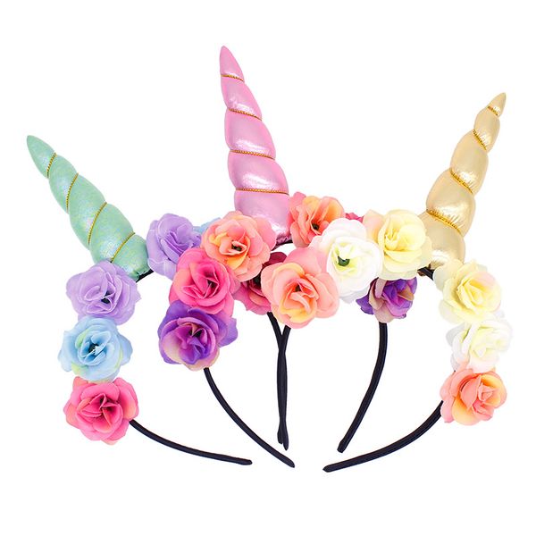 2019 new brand cute kids women sweet flower unicorn horn hair band headband birthday party flower floral headwear crown, Black;brown
2019 new brand cute kids women sweet flower unicorn horn hair band headband birthday party flower floral headwear crown, Black;brown