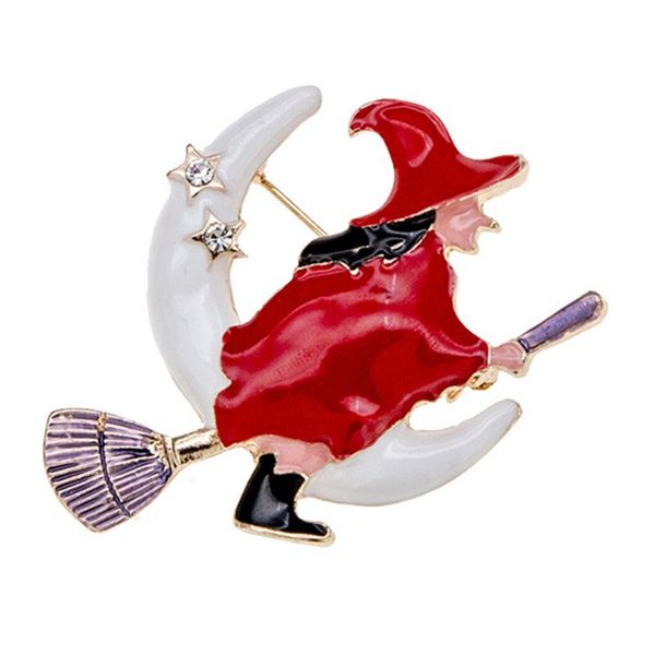 women brooch pins halloween ghost festival broom witch wizard hat brooches christmas halloween gift, Gray
women brooch pins halloween ghost festival broom witch wizard hat brooches christmas halloween gift, Gray