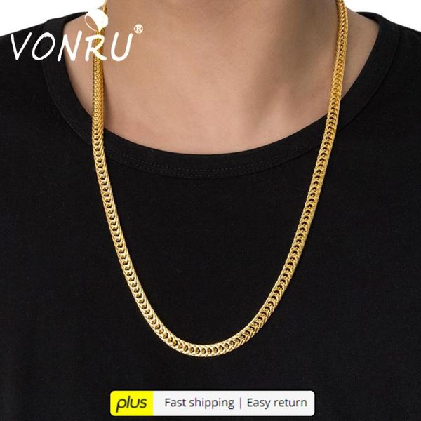vonru snake bone thick necklace for men gold color long chain necklace metal hip hop cool simple jewelry gifts, Silver
vonru snake bone thick necklace for men gold color long chain necklace metal hip hop cool simple jewelry gifts, Silver