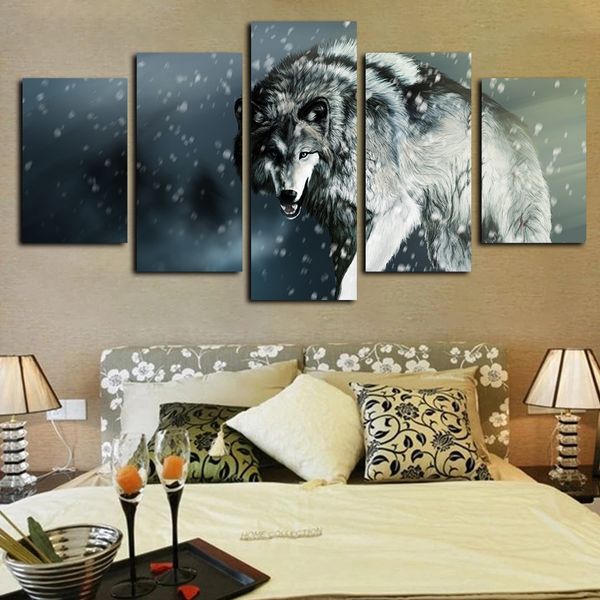 5pcs canvas wall art animal wolf oil painting pictures art print on canvas wall art creative home decorators
5pcs canvas wall art animal wolf oil painting pictures art print on canvas wall art creative home decorators
