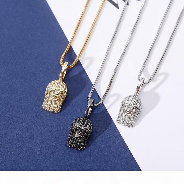 hiphop iced out zircon masked man silver pendant necklace gold silver plated mens new fashion necklace
hiphop iced out zircon masked man silver pendant necklace gold silver plated mens new fashion necklace